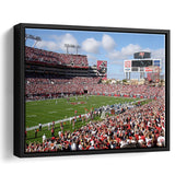 Tampa Bay Buccaneers Stadium Framed Canvas Prints Stadium Wall Art,Sport Stadium Art Prints, Fan Gift