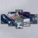 Tampa Bay Buccaneers Stadium Canvas Prints Stadium,Multi Panels,Sport Stadium Art Prints, Fan Gift