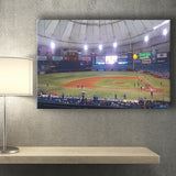 Tampa Bay Rays Wall Art Tropicana Field Stadium Canvas Prints,Sport Stadium Art Prints, Fan Gift, Wall Decor