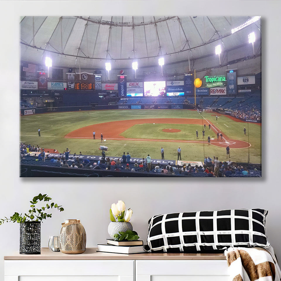 Tropicana Field - Tampa Bay Rays Art Print - the Stadium Shoppe