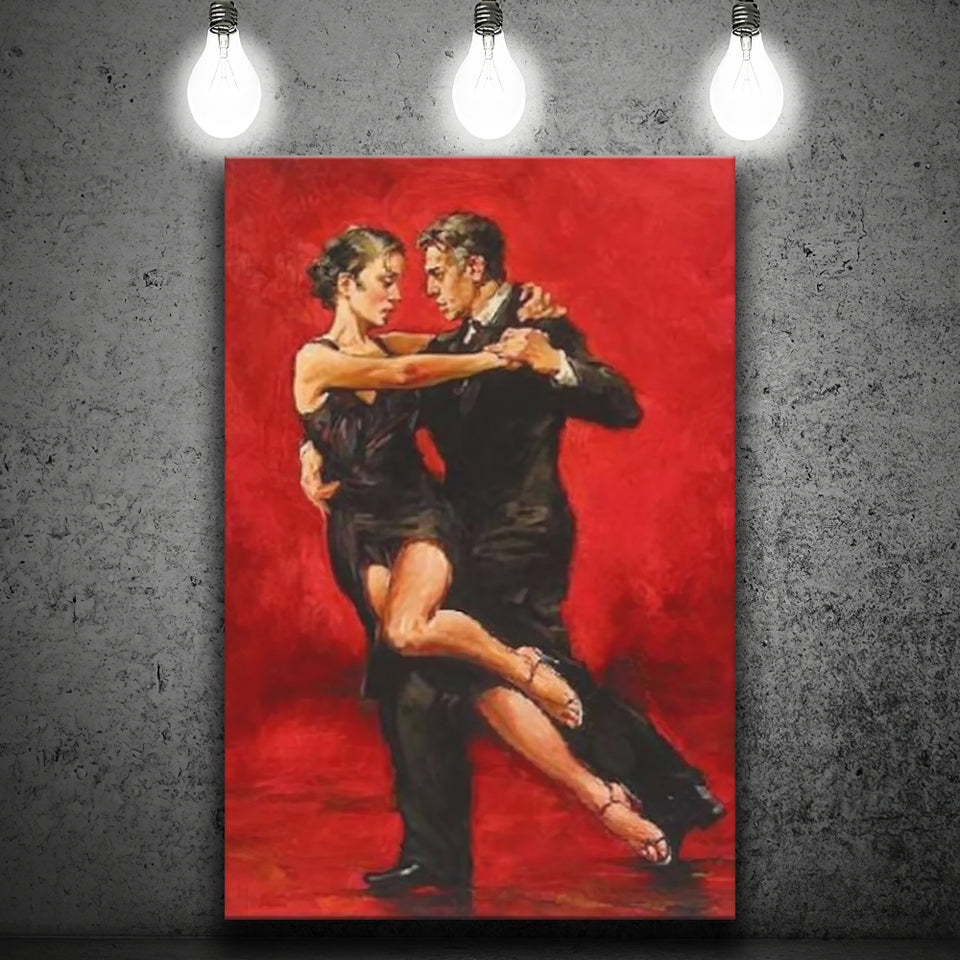 Tango Dance And Music Canvas Prints Wall Art - Painting Canvas, Art Prints, Wall Decor