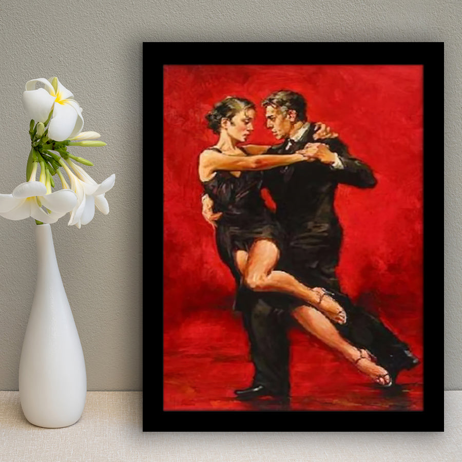 Tango Dance And Music Framed Art Prints Wall Decor - Painting Prints, Wall Art, Framed Picture