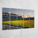 Taoyuan Intl Baseball Stadium, Stadium Canvas, Sport Art, Gift for him, Multi Panels B, Canvas Prints Wall Art Decor