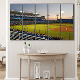 Taoyuan Intl Baseball Stadium, Stadium Canvas, Sport Art, Gift for him, Multi Panels B, Canvas Prints Wall Art Decor