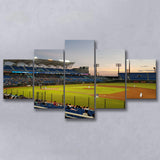 Taoyuan Intl Baseball Stadium, Stadium Canvas, Sport Art, Large Canvas, Multi Panels, Canvas Prints Wall Art Decor