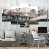Target Center Stadium Canvas Prints Minnesota Timberwolves Wall Art,Multi Panels,Sport Stadium Art Prints, Fan Gift