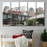 Target Center Stadium Canvas Prints Minnesota Timberwolves Wall Art,Multi Panels B,Sport Stadium Art Prints, Fan Gift