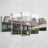 Target Center Stadium Canvas Prints Minnesota Timberwolves Wall Art,Multi Panels,Sport Stadium Art Prints, Fan Gift
