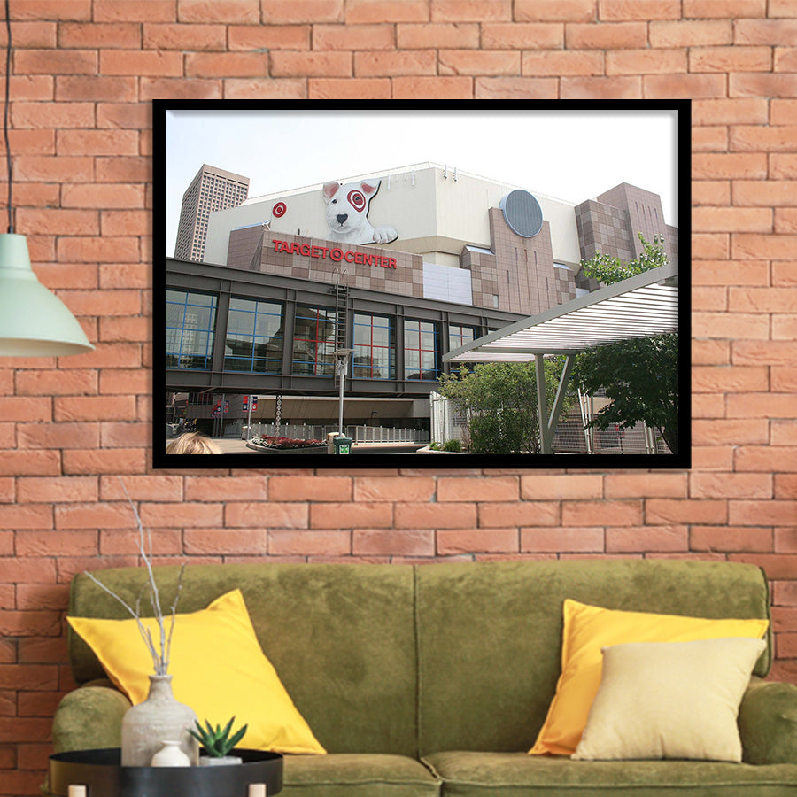 Target Center Stadium Art Prints Minnesota Timberwolves Wall Art,Sport Stadium Art Prints, Fan Gift, Wall Decor