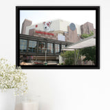 Target Center Stadium Framed Canvas Prints Minnesota Timberwolves Wall Art,Sport Stadium Art Prints, Fan Gift