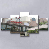 Target Center Stadium Canvas Prints Minnesota Timberwolves Wall Art,Multi Panels,Sport Stadium Art Prints, Fan Gift