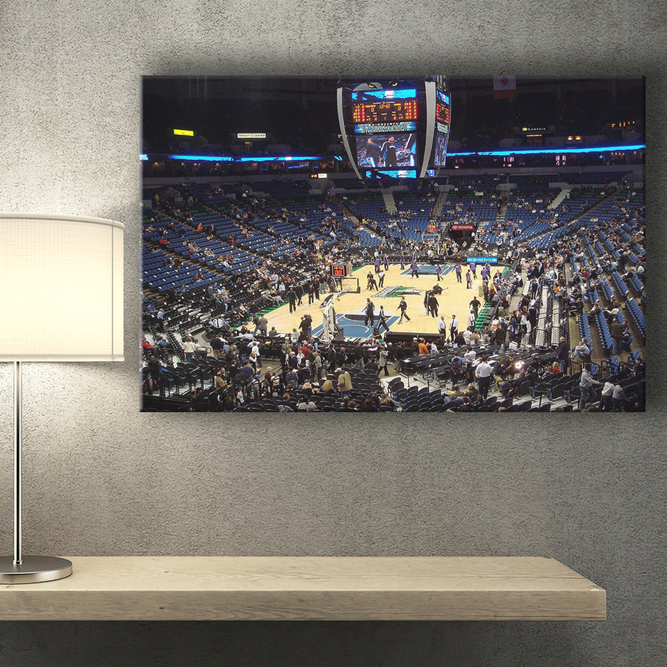 Target Center Wall Art Minnesota Timberwolves Stadium Canvas Prints Basketball,Sport Stadium Art Prints, Fan Gift, Wall Decor