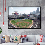 Target Field All Star, Stadium Canvas, Sport Art, Gift for him, Framed Art Prints Wall Art Decor, Framed Picture