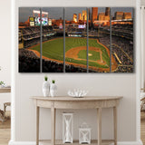 Target Field Minnesota, Stadium Canvas, Sport Art, Gift for him, Multi Panels B, Canvas Prints Wall Art Decor