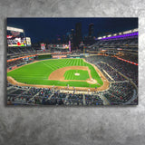 Target Field Wall Art Minnesota Twins Baseball Stadium,Sport Stadium Art Prints, Fan Gift, Wall Decor