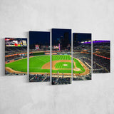 Target Field Wall Art Minnesota Twins Baseball Stadium,Multi Panels,Sport Stadium Art Prints, Fan Gift