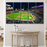 Target Field Wall Art Minnesota Twins Baseball Stadium,Multi Panels B,Sport Stadium Art Prints, Fan Gift