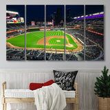 Target Field Wall Art Minnesota Twins Baseball Stadium,Multi Panels B,Sport Stadium Art Prints, Fan Gift