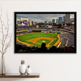 Target Field Wall Art Minnesota Twins Stadium Framed Canvas Prints,Sport Stadium Art Prints, Fan Gift