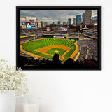 Target Field Wall Art Minnesota Twins Stadium Framed Canvas Prints,Sport Stadium Art Prints, Fan Gift
