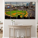 Target Field Wall Art Minnesota Twins Stadium Canvas Prints,Multi Panels B,Sport Stadium Art Prints, Fan Gift