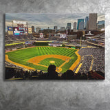 Target Field Wall Art Minnesota Twins Stadium Canvas Prints,Sport Stadium Art Prints, Fan Gift, Wall Decor