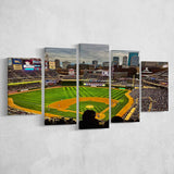 Target Field Wall Art Minnesota Twins Stadium Canvas Prints,Multi Panels,Sport Stadium Art Prints, Fan Gift