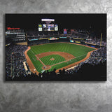 Target Field at Night Stadium Canvas Prints Minnesota Twins Stadium,Sport Stadium Art Prints, Fan Gift, Wall Decor