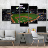 Target Field at Night Stadium Canvas Prints Minnesota Twins Stadium,Multi Panels,Sport Stadium Art Prints, Fan Gift