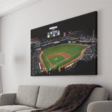 Target Field at Night Stadium Canvas Prints Minnesota Twins Stadium,Sport Stadium Art Prints, Fan Gift, Wall Decor
