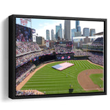 Target Field in Minneapolis, Stadium Canvas, Sport Art, Gift for him, Framed Canvas Prints Wall Art Decor, Framed Picture
