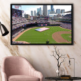 Target Field in Minneapolis, Stadium Canvas, Sport Art, Gift for him, Framed Canvas Prints Wall Art Decor, Framed Picture