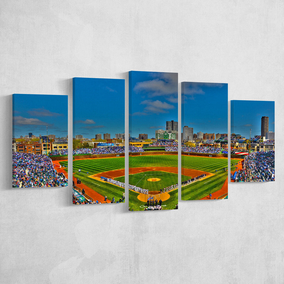 Target Field in Minnesota, Stadium Canvas, Sport Art, Large Canvas, Multi Panels, Canvas Prints Wall Art Decor