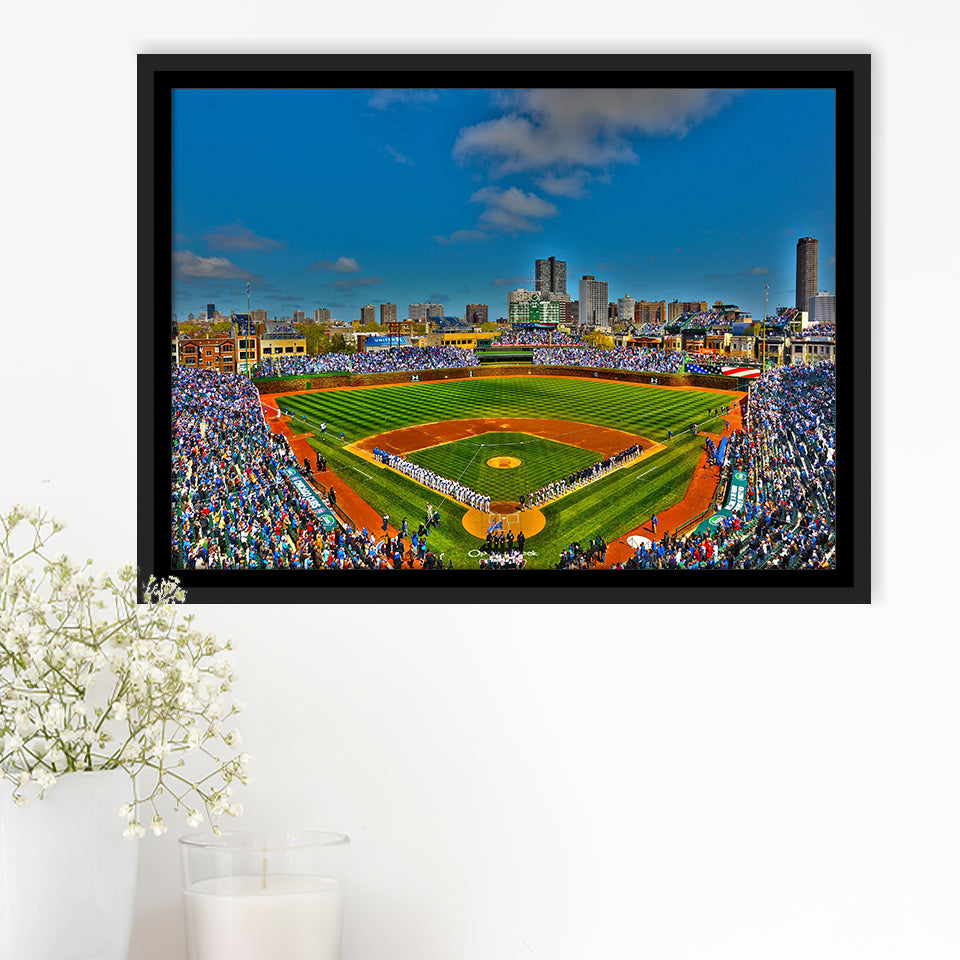 Target Field in Minnesota, Stadium Canvas, Sport Art, Gift for him, Framed Canvas Prints Wall Art Decor, Framed Picture