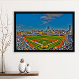Target Field in Minnesota, Stadium Canvas, Sport Art, Gift for him, Framed Canvas Prints Wall Art Decor, Framed Picture