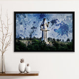 Tbilisi Mother of Georgia Framed Canvas Prints Wall Art Decor - Painting Canvas, Framed Picture, Home Decor