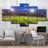 Td Ameritrade Park Omaha, Stadium Canvas, Sport Art, Large Canvas, Multi Panels, Canvas Prints Wall Art Decor