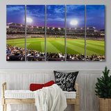 Td Ameritrade Park Omaha, Stadium Canvas, Sport Art, Gift for him, Multi Panels B, Canvas Prints Wall Art Decor