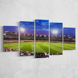 Td Ameritrade Park Omaha, Stadium Canvas, Sport Art, Large Canvas, Multi Panels, Canvas Prints Wall Art Decor