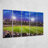Td Ameritrade Park Omaha, Stadium Canvas, Sport Art, Gift for him, Multi Panels B, Canvas Prints Wall Art Decor