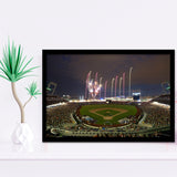 Td Ameritrade Park in Omaha, Stadium Canvas, Sport Art, Gift for him, Framed Art Prints Wall Art Decor, Framed Picture
