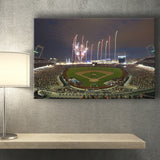 Td Ameritrade Park in Omaha, Stadium Canvas, Sport Art, Gift for him, Fan Gift, Canvas Prints Wall Art Decor