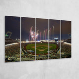 Td Ameritrade Park in Omaha, Stadium Canvas, Sport Art, Gift for him, Multi Panels B, Canvas Prints Wall Art Decor