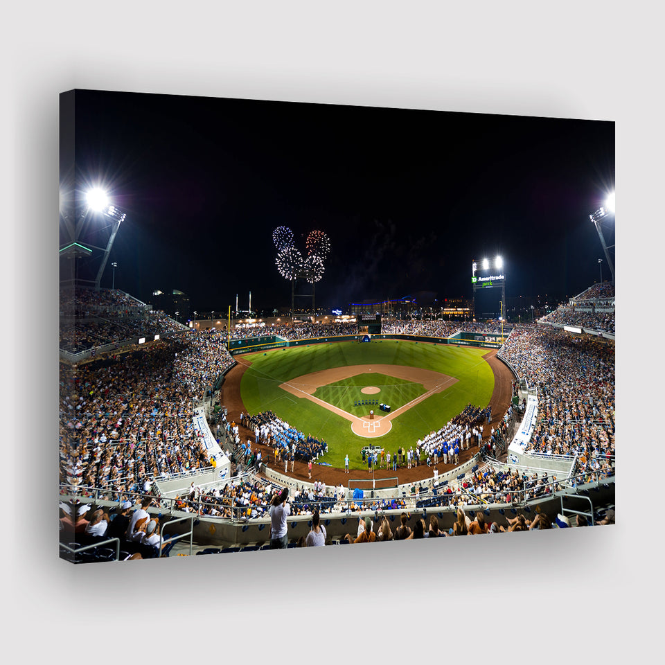 Td Ameritrade Stadium, Stadium Canvas, Sport Art, Gift for him, Fan Gift, Canvas Prints Wall Art Decor