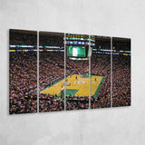 Td Garden Boston, Stadium Canvas, Sport Art, Gift for him, Multi Panels B, Canvas Prints Wall Art Decor