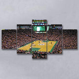 Td Garden Boston, Stadium Canvas, Sport Art, Large Canvas, Multi Panels, Canvas Prints Wall Art Decor