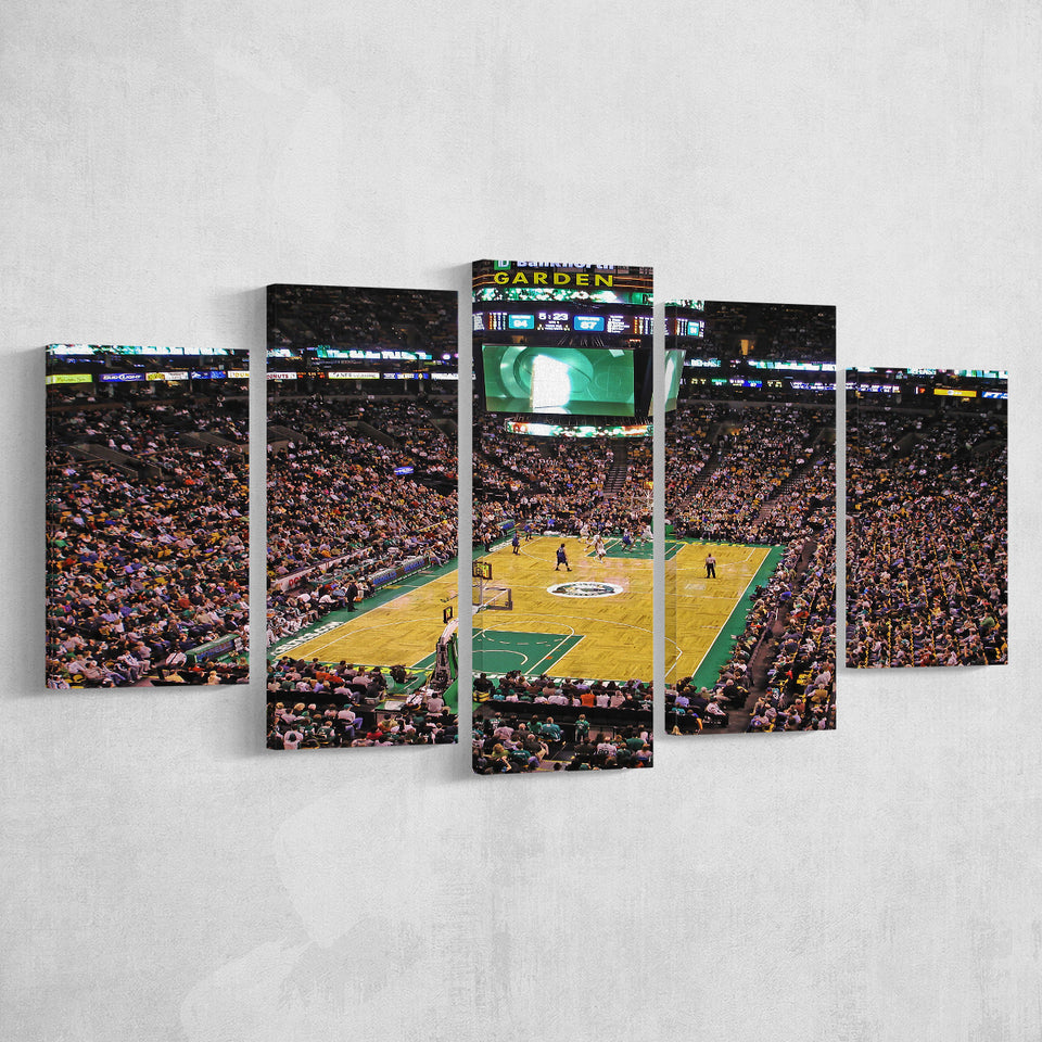Td Garden Boston, Stadium Canvas, Sport Art, Large Canvas, Multi Panels, Canvas Prints Wall Art Decor