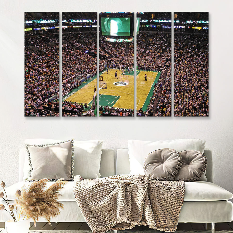 Td Garden Boston 5 Pieces B Canvas Prints Wall Art - Painting Canvas, Multi Panels,5 Panel, Wall Decor