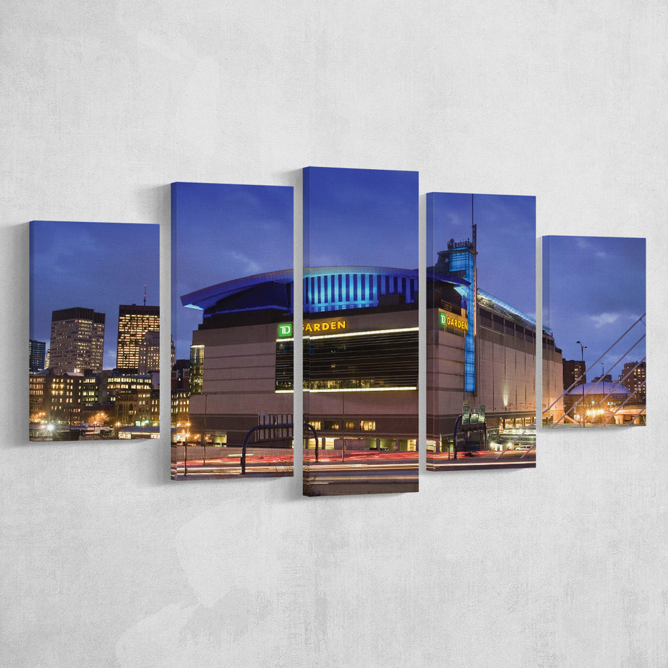 Td Garden, Stadium Canvas, Sport Art, Large Canvas, Multi Panels, Canvas Prints Wall Art Decor