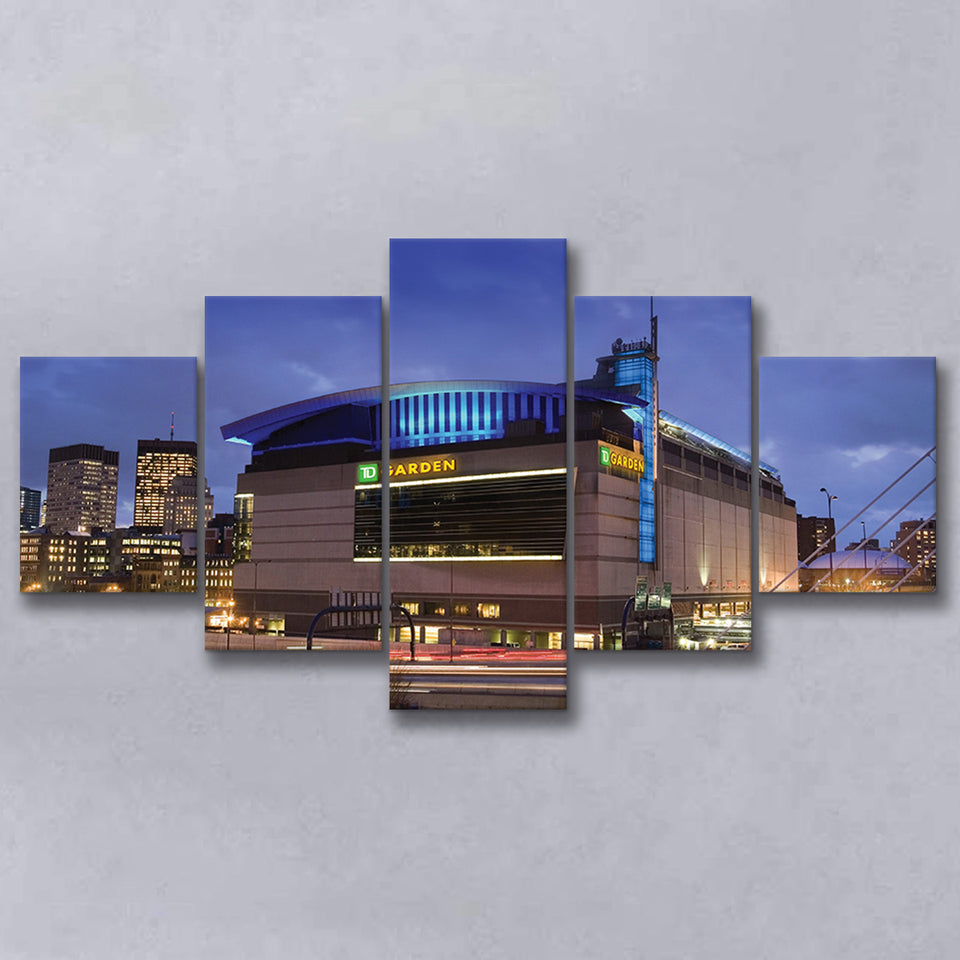 Td Garden, Stadium Canvas, Sport Art, Large Canvas, Multi Panels, Canvas Prints Wall Art Decor